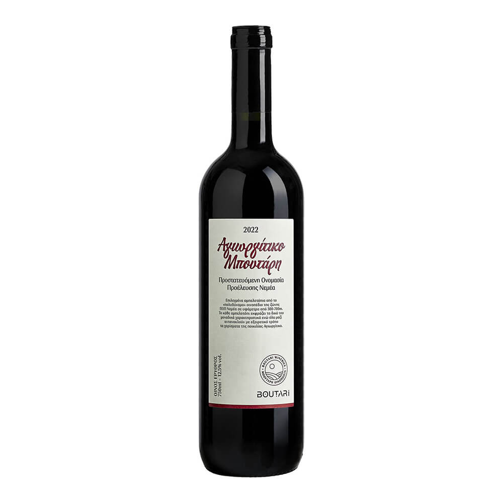 ΜΠΟΥΤΑΡΗ ΑΓΙΩΡΓΙΤΙΚΟ ΟΙΝΟΣ ΕΡΥΘΡΟΣ 750ml