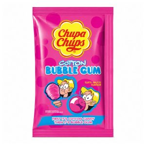 CHUPA CHUPS COTTON BUBBLE GUM TUTTI FRUTTI 11g