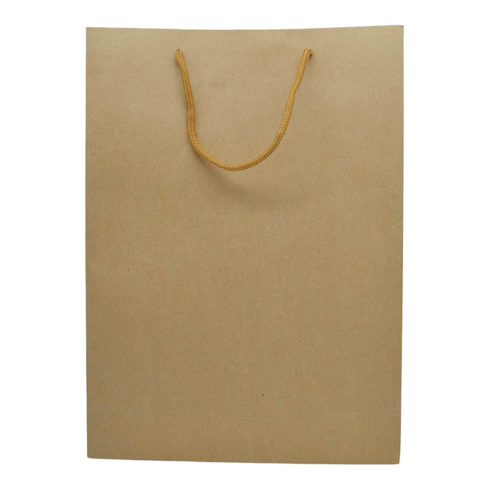 ΤΣΑΝΤΑ ΔΩΡΟΥ ΧΑΡΤΙΝΗ ΜΕ ΚΟΡΔΟΝΙ ΚΑΦΕ CRAFT 38x12x50εκ. 1700-11