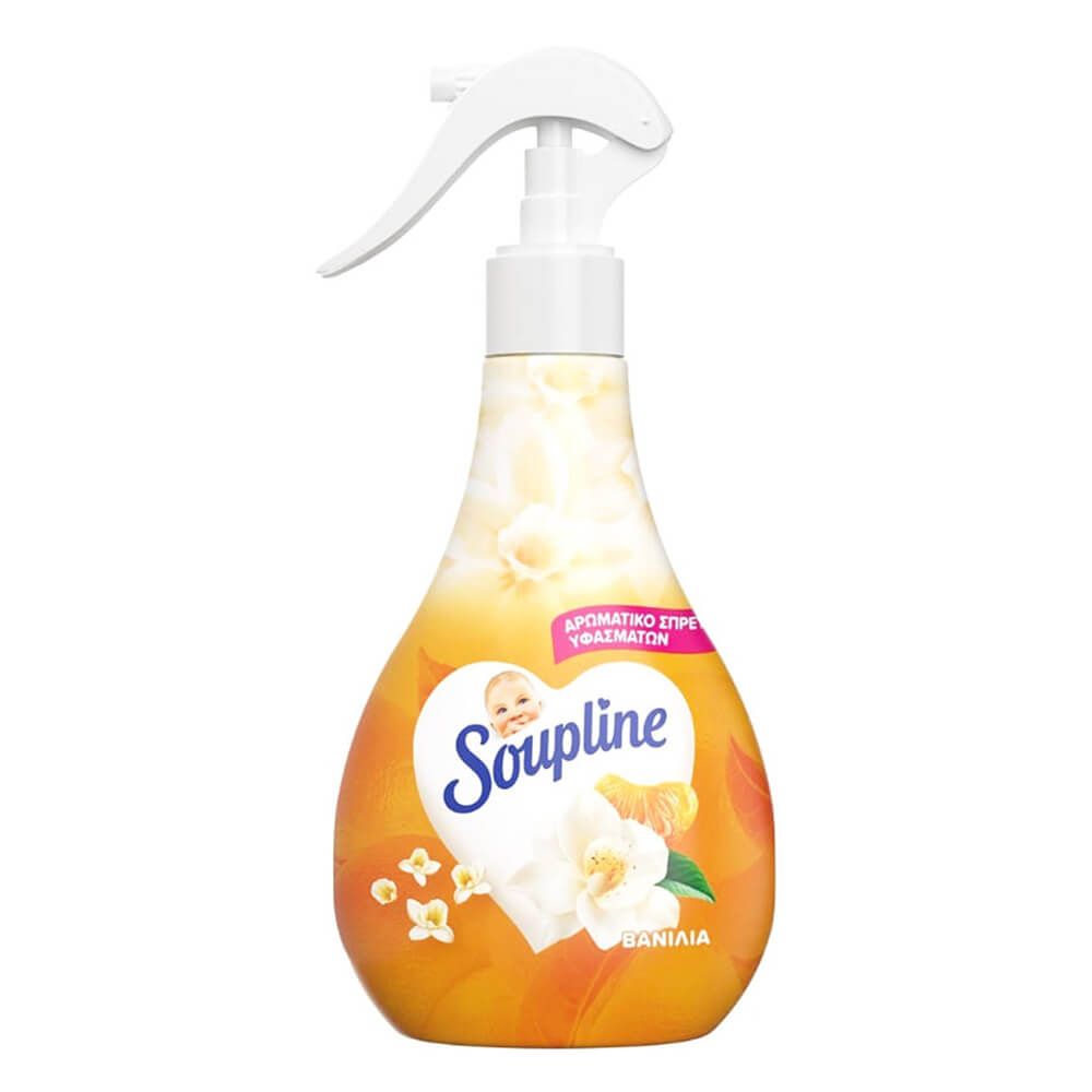 SOUPLINE ΑΡΩΜΑΤΙΚΟ SPRAY ΥΦΑΣΜΑΤΩΝ VANILLA 300ml