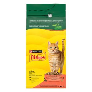 FRISKIES ΚΡΟΚΕΤΕΣ ΓΑΤΑΣ 2kg ΜΟΣΧΑΡΙ & ΚΟΤΟΠΟΥΛΟ