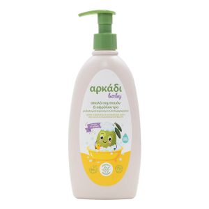 ΑΡΚΑΔΙ BABYCARE ΣΑΜΠΟΥΑΝ ΚΑΙ ΑΦΡΟΛΟΥΤΡΟ 480ml ΕΛΙΑ-ΧΑΜΟΜΗΛΙ