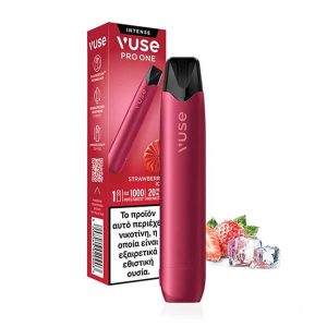 VUSE Pro One 1000 Strawberry Ice 20mg ΣΥΣΚΕΥΗ ΘΕΡΜΑΝΣΗΣ ΚΑΠΝΟΥ