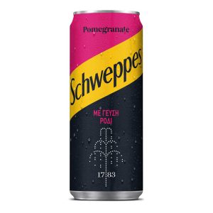 SCHWEPPES ΑΝΑΨΥΚΤΙΚΟ POMEGRANATE ΜΕ ΓΕΥΣΗ ΡΟΔΙ 330ml