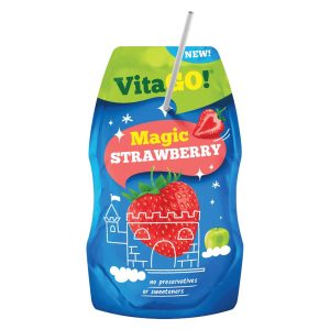 VITA GO ΦΥΣΙΚΟΣ ΧΥΜΟΣ MAGIC STRAWBERRY 200ml
