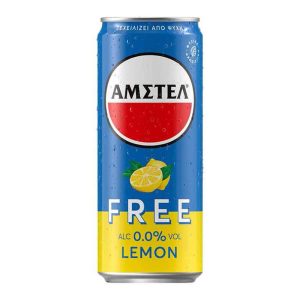 ΑΜΣΤΕΛ FREE LEMON ΜΠΙΡΑ ΧΩΡΙΣ ΑΛΚΟΟΛ ΚΟΥΤΙ 330ml 0% vol.