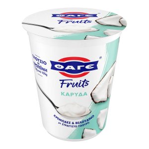 ΦΑΓΕ FRUITS ΓΙΑΟΥΡΤΙ ΣΤΡΑΓΓΙΣΤΟ ΜΕ ΚΑΡΥΔΑ 380g