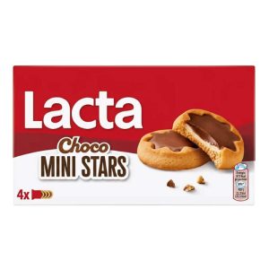 LACTA ΜΠΙΣΚΟΤΑ MINI STARS 150g CHOCO