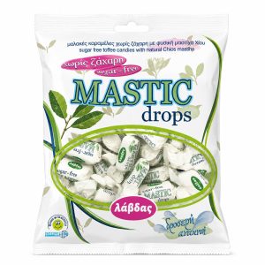 ΛΑΒΔΑΣ MASTIC DROPS ΚΑΡΑΜΕΛΕΣ ΜΕ ΜΑΣΤΙΧΑ ΧΙΟΥ 150g
