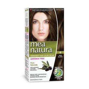 MEA NATURA ΣΕΤ ΒΑΦΗ ΜΑΛΛΙΩΝ ΧΩΡΙΣ ΑΜΜΩΝΙΑ 60ml No.6 ΞΑΝΘΟ ΣΚΟΥΡΟ