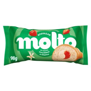 MOLTO ΚΡΟΥΑΣΑΝ 98g ΒΑΝΙΛΙΑ ΦΡΑΟΥΛΑ
