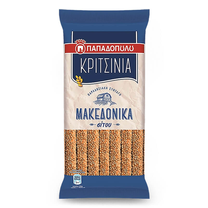 ΠΑΠΑΔΟΠΟΥΛΟΥ ΚΡΙΤΣΙΝΙΑ ΜΑΚΕΔΟΝΙΚΑ ΣΙΤΟΥ VEGAN 200g