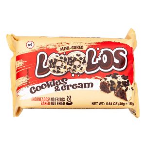 LOOLOS MINI CAKES COOKIES & CREAM 160g