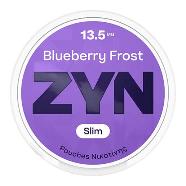 ZYN POUCHES ΝΙΚΟΤΙΝΗΣ Blueberry Frost Slim 13.5mg