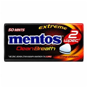 MENTOS CLEAN BREATH MINTS 35g EXTREME
