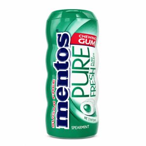 MENTOS PURE FRESH CURVY POCKET BOTTLE ΤΣΙΧΛΕΣ 28g SPEARMINT