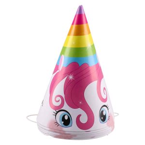 ΚΑΠΕΛΑΚΙΑ ΠΑΡΤΥ UNICORN ΣΕΤ 6τεμ. 708174