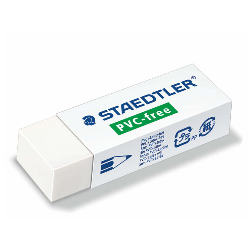ΓΟΜΑ ΛΕΥΚΗ STAEDTLER PVC FREE 43Χ19Χ13mm STD-525 B30