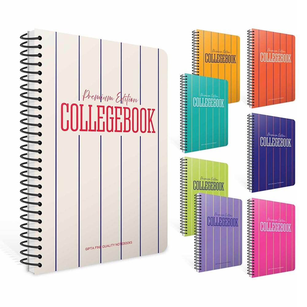 ΤΕΤΡΑΔΙΟ ΣΠΙΡΑΛ COLLEGE BOOK Α4 21X29.7 2Θ. (διάφορα σχέδια)