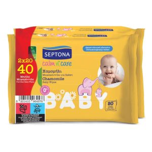 SEPTONA CALM n' CARE ΧΑΜΟΜΗΛΙ ΜΩΡΟΜΑΝΤΗΛΑ 2X20=40τεμ.