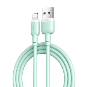 ΚΑΛΩΔΙΟ ΦΟΡΤΙΣΗΣ 2.4A Lightning 1m ΠΡΑΣΙΝΟ XO-NB208