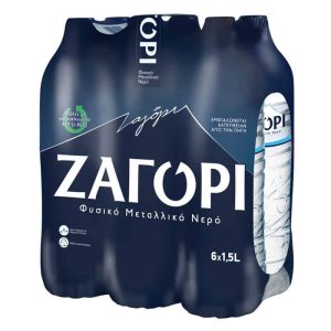 ΖΑΓΟΡΙ ΦΥΣΙΚΟ ΜΕΤΑΛΛΙΚΟ ΝΕΡΟ 6x1.5Lt