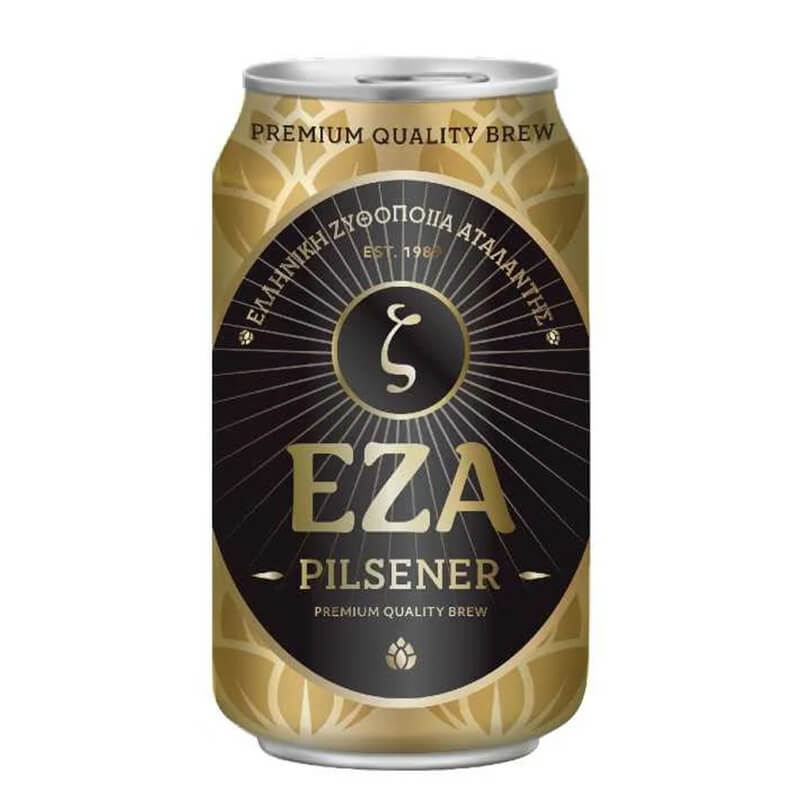 ΕΖΑ PILSENER ΜΠΙΡΑ ΚΟΥΤΙ 330ml 5.2% vol.
