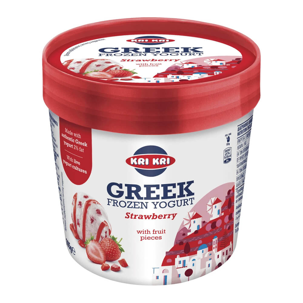 ΚΡΙ ΚΡΙ ΠΑΓΩΤΟ ΚΥΠΕΛΛΟ FROZEN YOGURT ΦΡΑΟΥΛΑ 105ml