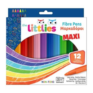 ΜΑΡΚΑΔΟΡΟΙ ΖΩΓΡΑΦΙΚΗΣ THE LITTLES ΧΟΝΤΡΟΙ 12τεμ. 646034