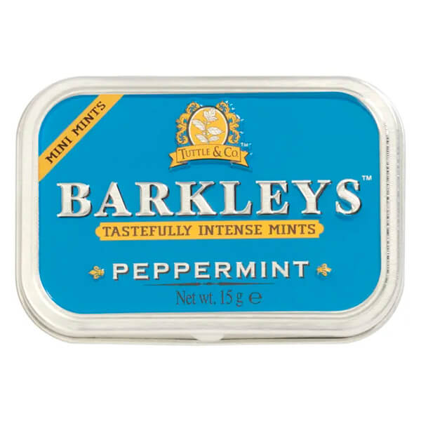 BARKLEYS MINI MINTS ΚΑΡΑΜΕΛΕΣ 15g PEPPERMINT SUGAR FREE