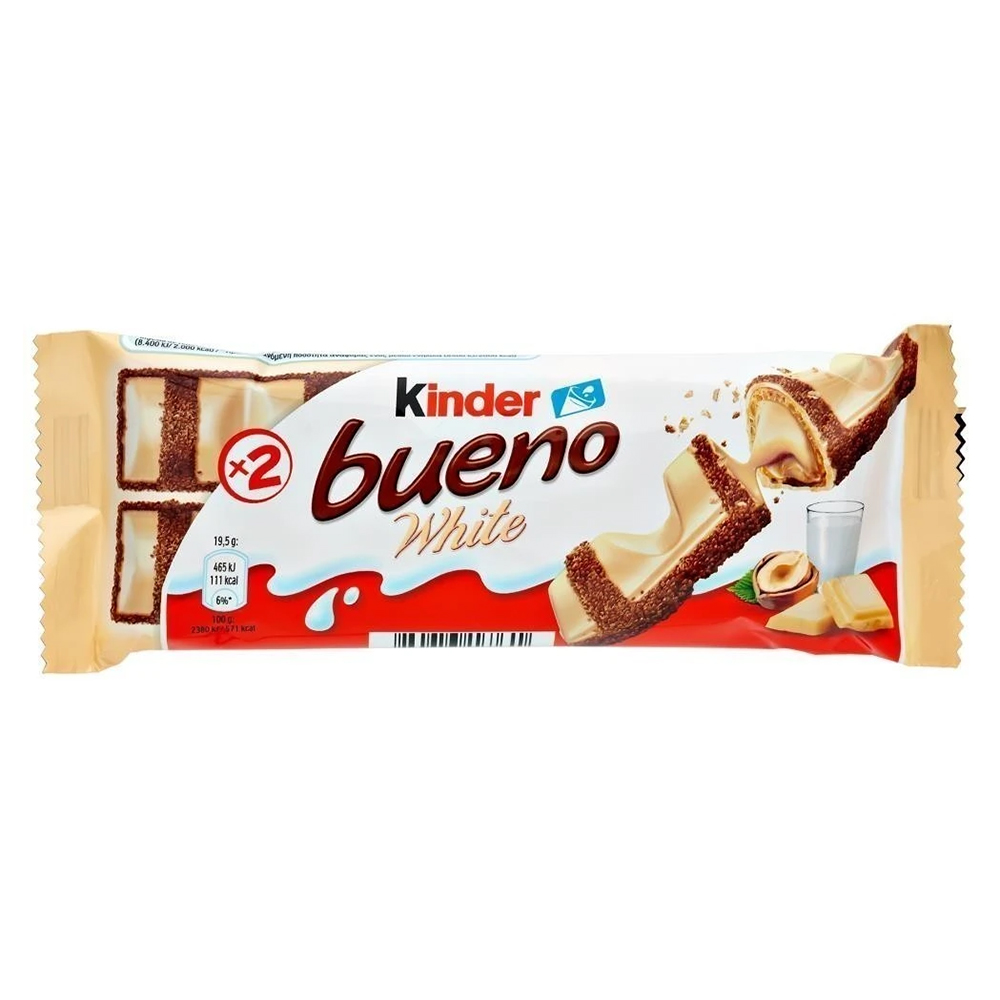 KINDER BUENO WHITE CHOCOLATE 39g