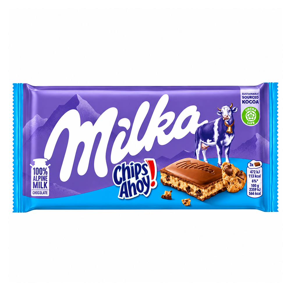 MILKA ΣΟΚΟΛΑΤΑ ΓΑΛΑΚΤΟΣ chips ahoy 100g