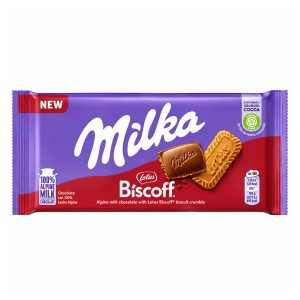 MILKA ΣΟΚΟΛΑΤΑ ΓΑΛΑΚΤΟΣ Lotus Biscoff 100g
