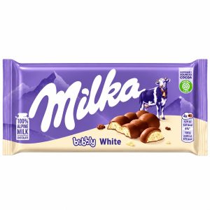 MILKA ΣΟΚΟΛΑΤΑ ΓΑΛΑΚΤΟΣ bubbly white 95g
