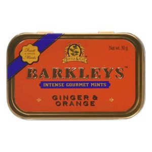 BARKLEYS MINTS ΚΑΡΑΜΕΛΕΣ 50g GINGER & ORANGE