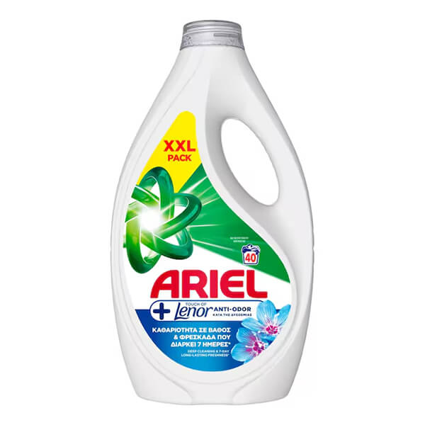 ARIEL ΥΓΡΟ ΠΛΥΝΤΗΡΙΟΥ 40μεζ. 1800ml ANTI-ODOR