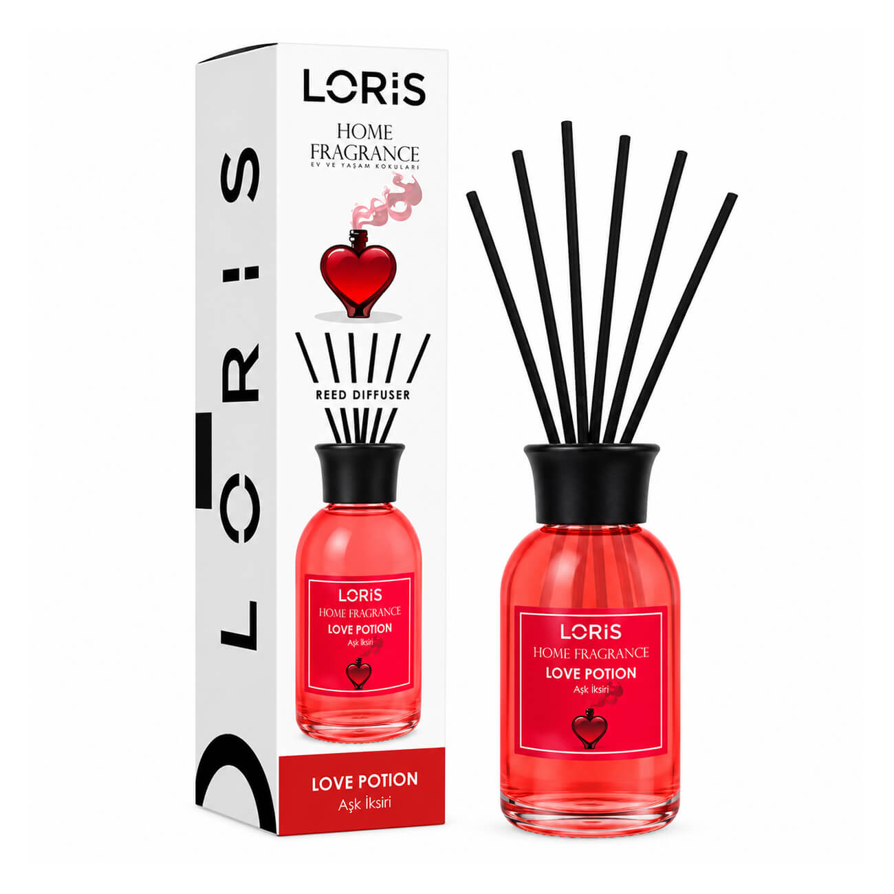 ΑΡΩΜΑΤΙΚΟ ΧΩΡΟΥ LORIS STICKS 100ml LOVE POTION