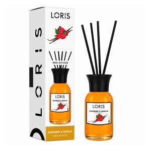 ΑΡΩΜΑΤΙΚΟ ΧΩΡΟΥ LORIS STICKS 100ml RASPBERRY VANILLA