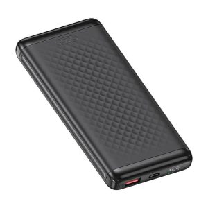 POWER BANK ΓΡΗΓΟΡΗΣ ΦΟΡΤΙΣΗΣ 10000mAh XO PB308 ΜΑΥΡΟ