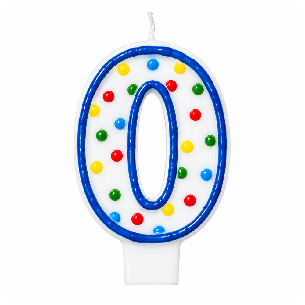 ΚΕΡΙ ΓΕΝΕΘΛΙΩΝ AMSCAN POLKA DOTS No.0
