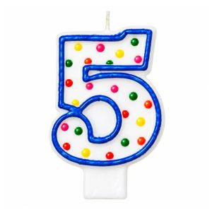 ΚΕΡΙ ΓΕΝΕΘΛΙΩΝ AMSCAN POLKA DOTS No.5