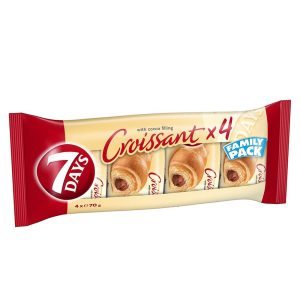 7DAYS ΚΡΟΥΑΣΑΝ 4x70g ΚΑΚΑΟ