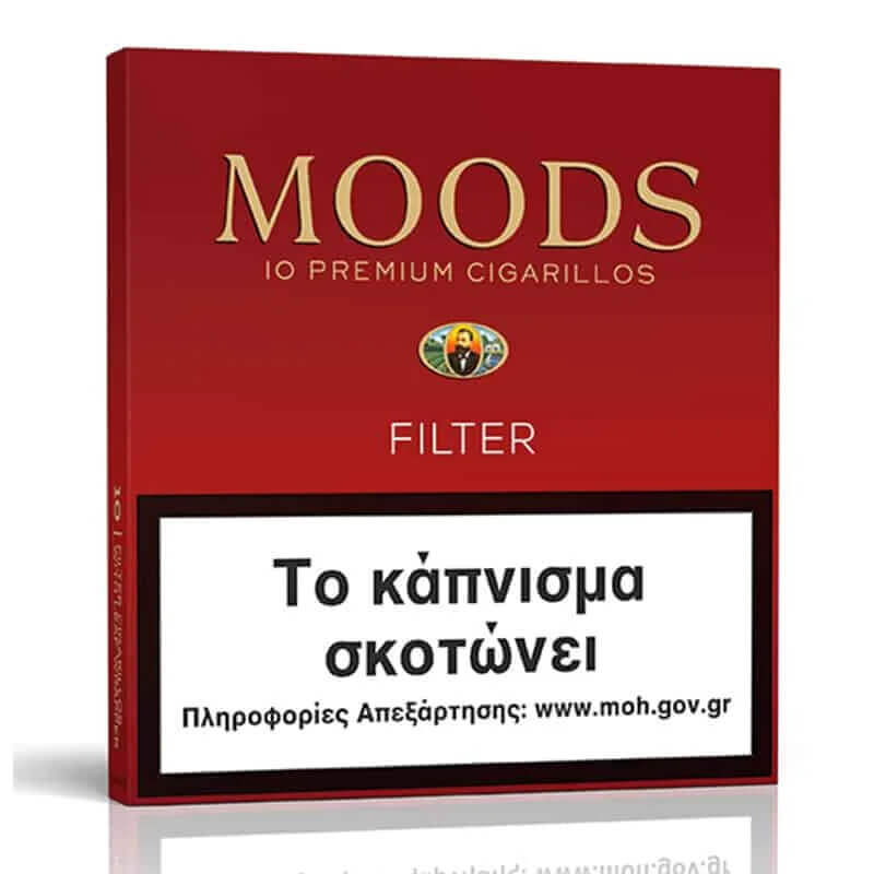 MOODS FILTER CIGARILLOS 10's