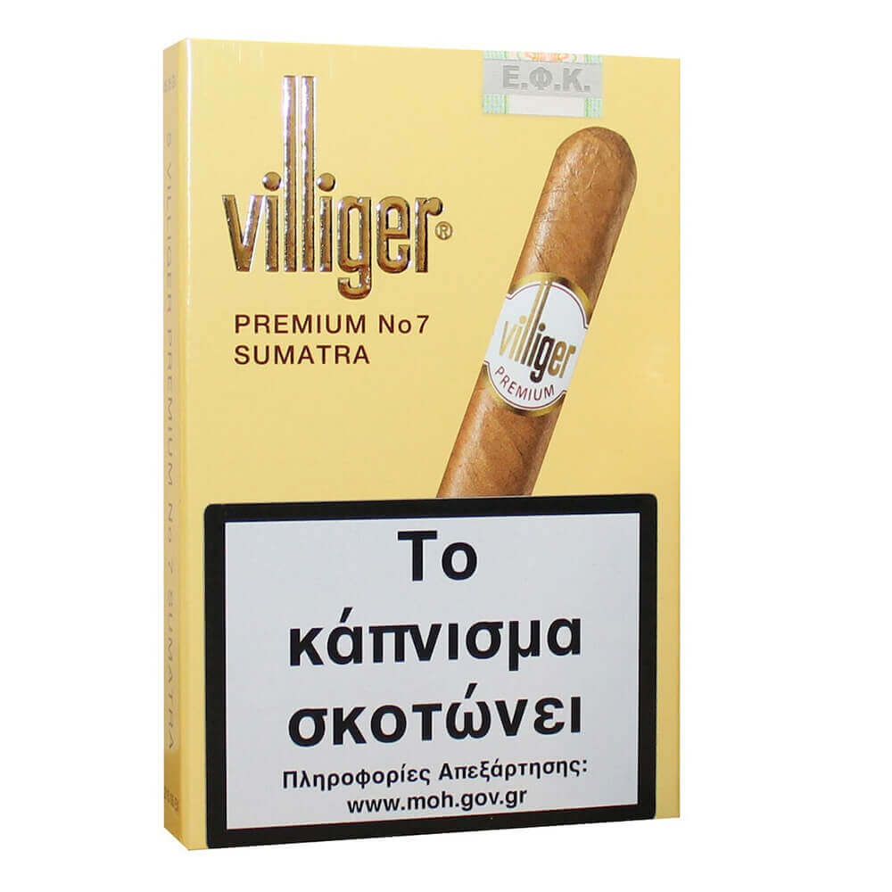 VILLIGER CIGARILLOS PREMIUM No.7 5's