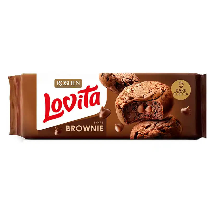 ROSHEN LOVITA BROWNIE COOKIES COCOA 152g