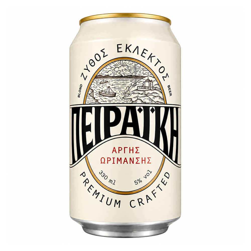 ΠΕΙΡΑΙΚΗ ΜΠΙΡΑ ΚΟΥΤΙ 330ml 5% vol.