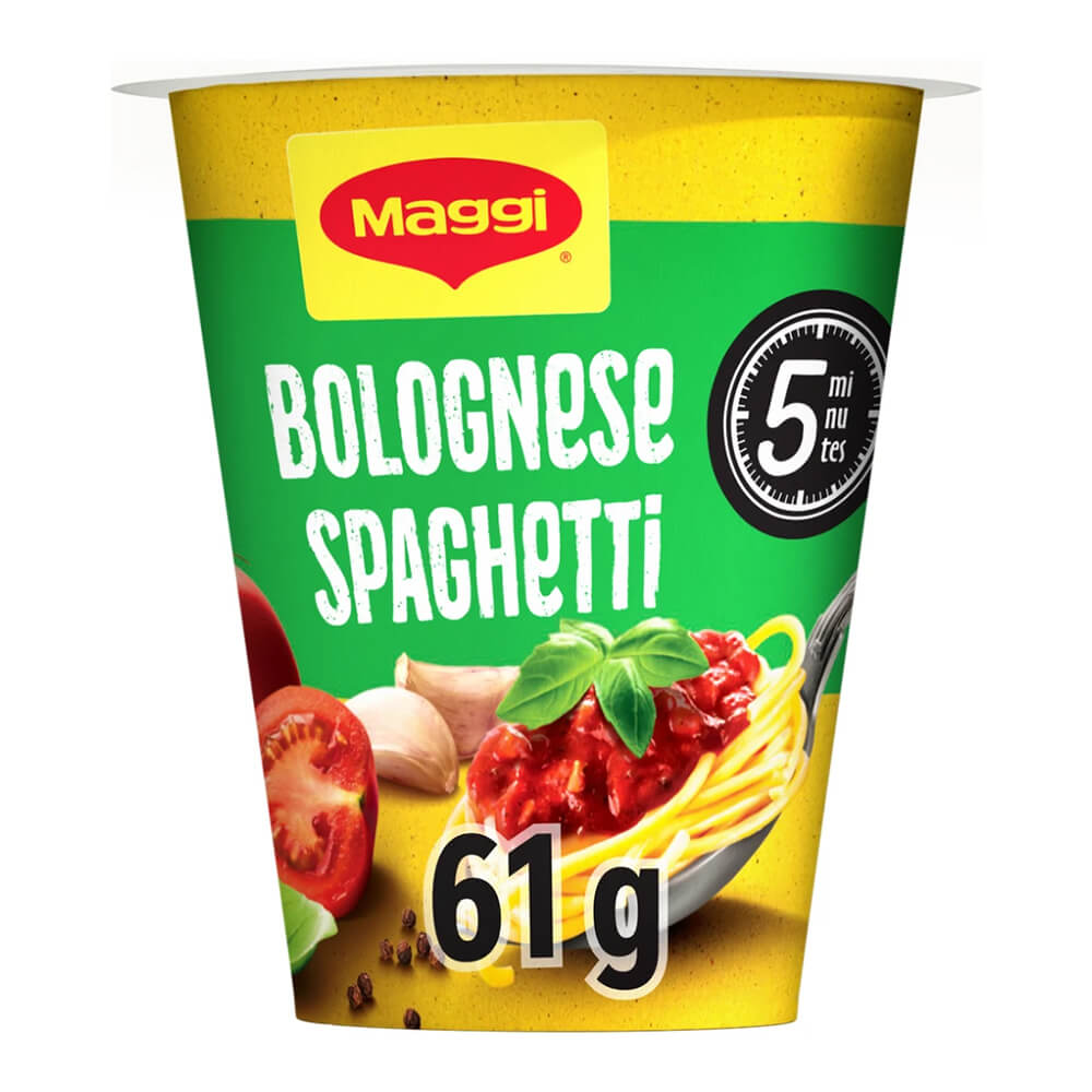 MAGGI CUP SNACK SPAGHETTI BOLOGNESE 61g