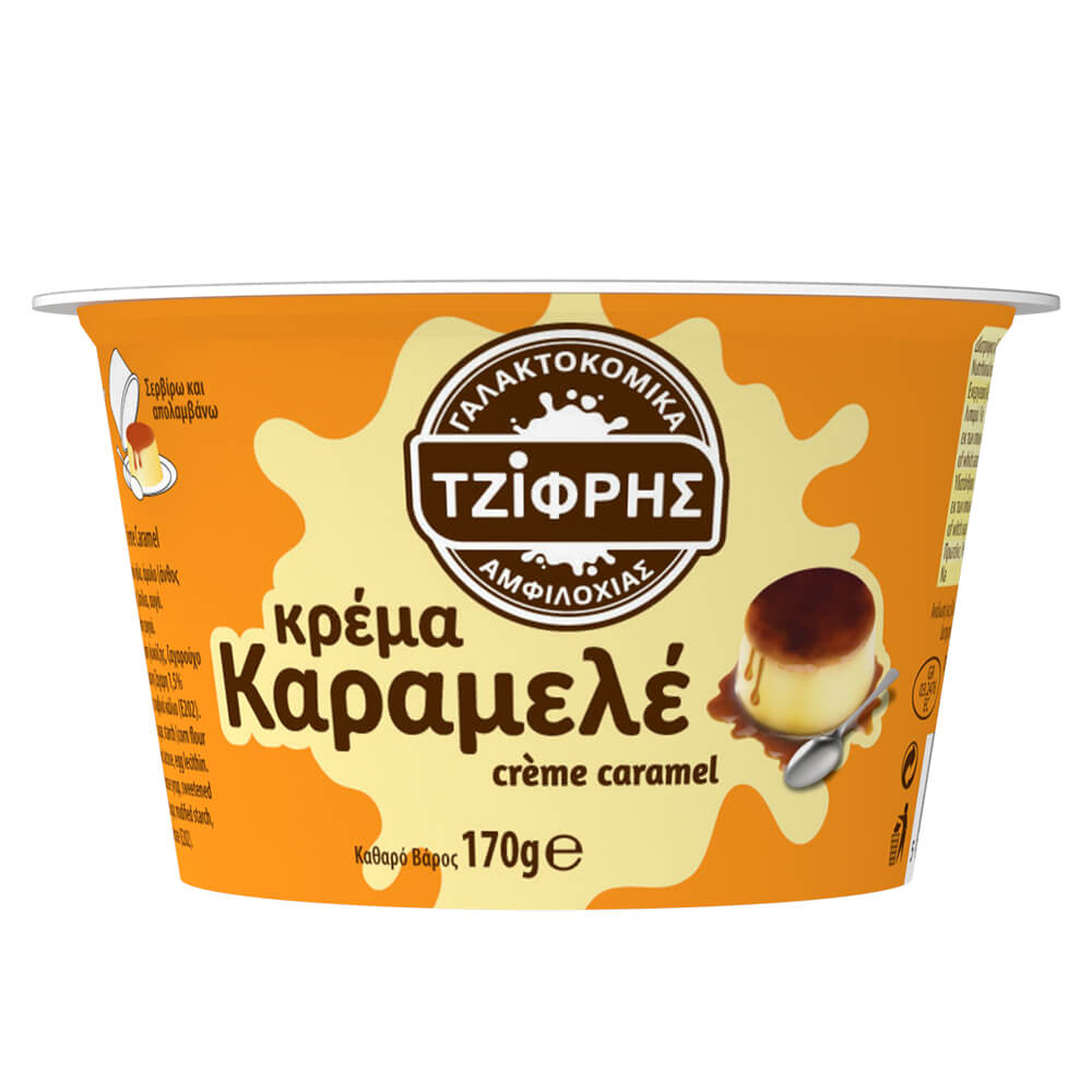 ΤΖΙΦΡΗΣ ΚΡΕΜΑ ΚΑΡΑΜΕΛΕ 170g