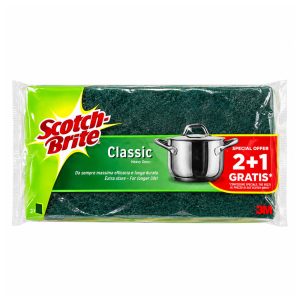 SCOTCH BRITE ΣΦΟΥΓΓΑΡΙA ΚΟΥΖΙΝΑΣ CLASSIC 2+1