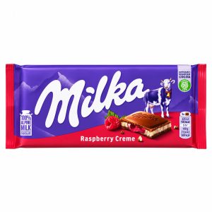 MILKA ΣΟΚΟΛΑΤΑ ΓΑΛΑΚΤΟΣ Raspberry 100g